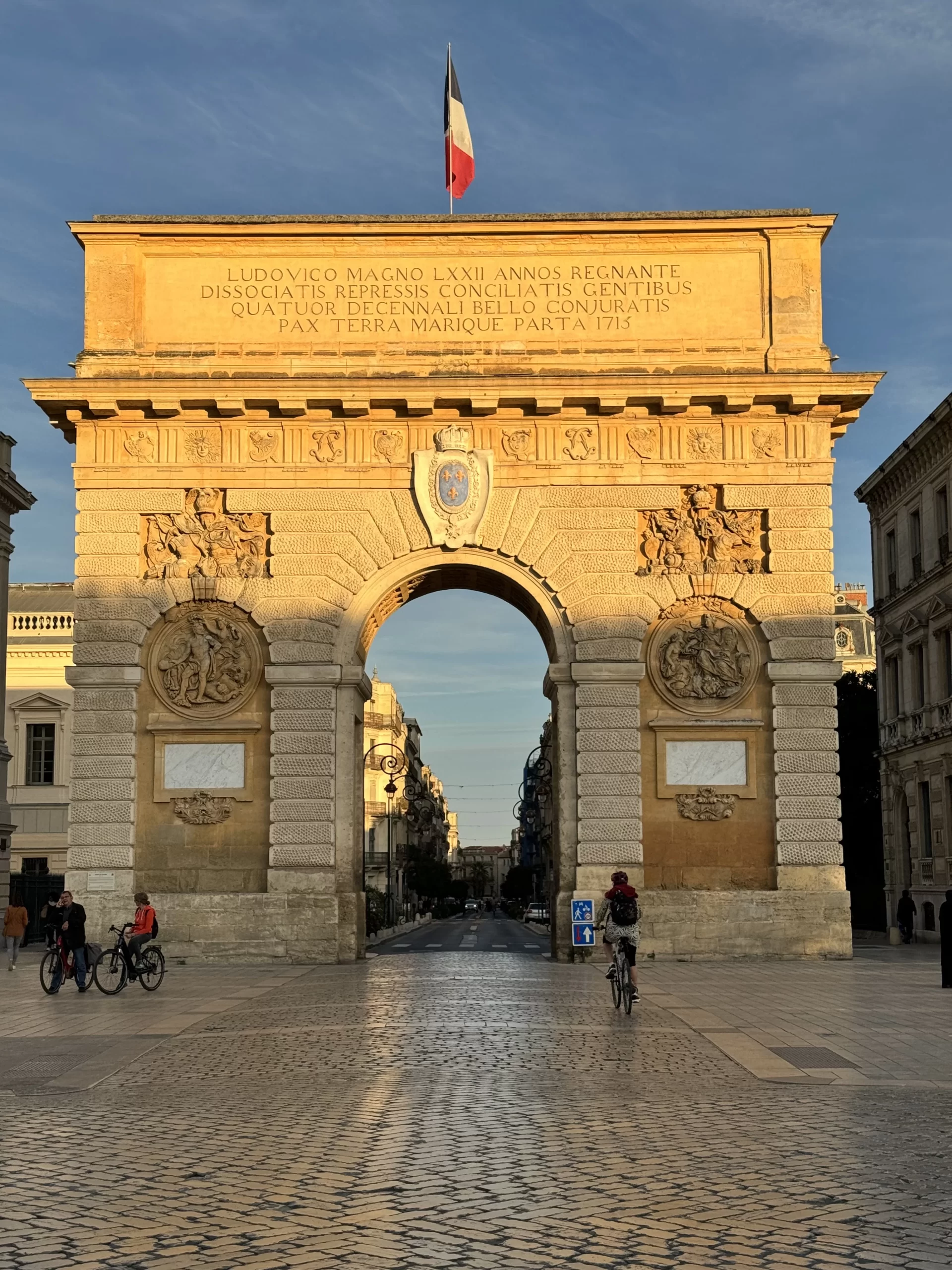 The archway in Montpellier