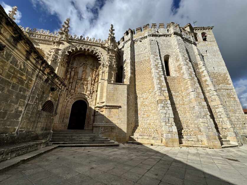 Vár Tomarban, Észak-Portugália.